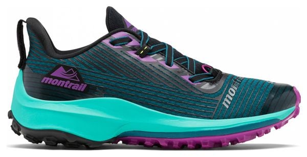 Columbia Montrail Trinity AG Blue Hiking Shoes for Women