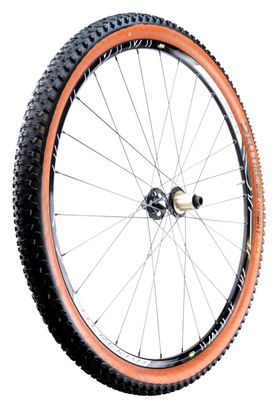 Pneu vtt 29x2.10 ts Deli big knight anti-crevaison 1.3mm noir/marron tan sa-258 (54-622)