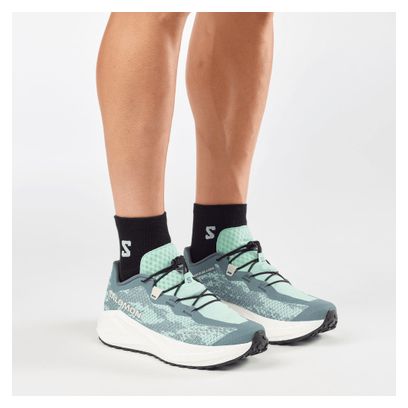 Scarpe da corsa Salomon Aero Glide 4 GRVL Verde Uomo