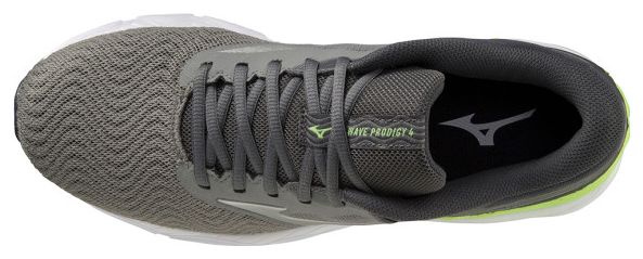Mizuno Wave Prodigy 4 Running Shoes Gray Green