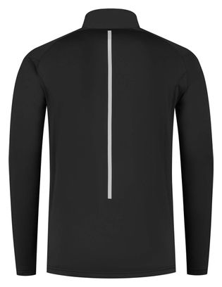 T-Shirt Manches Longues Running Rogelli Essential Windblock - Homme - Noir