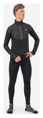 T-Shirt Manches Longues Running Rogelli Essential Windblock - Homme - Noir