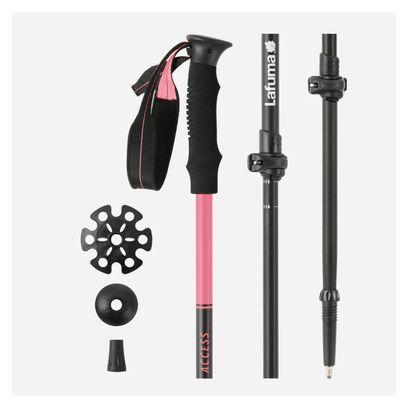 Paire de Bâtons de Randonnée Lafuma Access Rose