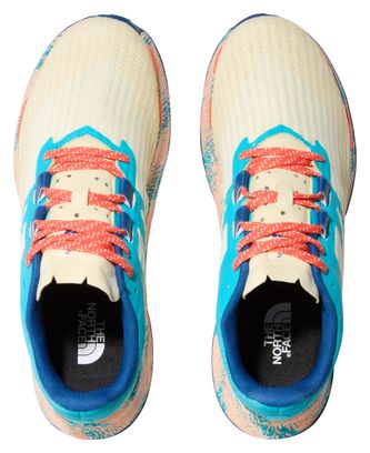 The North Face Vectiv Eminus Women's Blue Yellow Trail Shoes