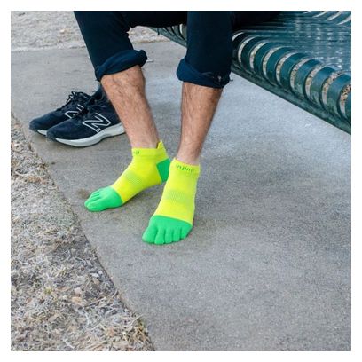 Chaussettes à orteils de running Run Lightweight No Show Coolmax unisexe