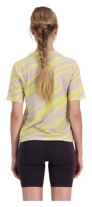 Mons Royale Icon Merino Yellow Women's Technical T-Shirt