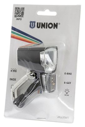 UNION phare UN-4270E spark 6-44v 50 lux noir