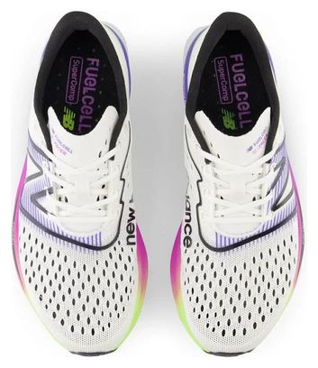 Running shoes New Balance FuelCell Supercomp Pacer White Multi colors Women