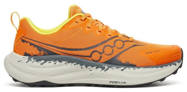 Saucony Ride TR3 Men's Trail Running Shoes - Orange/Gray