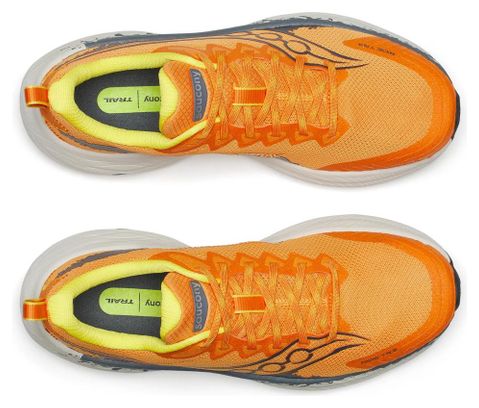 Saucony Ride TR3 Men's Trail Running Shoes - Orange/Gray