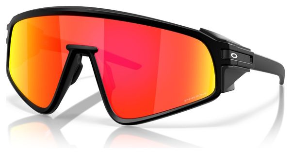 Lunettes Oakley Latch Panel Matte Black / Prizm Ruby / Ref : 0OO9404-1635