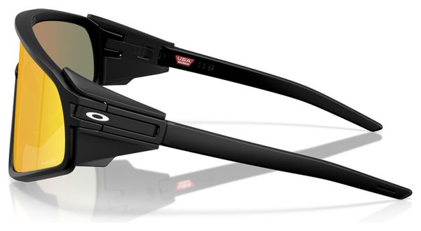 Lunettes Oakley Latch Panel Matte Black / Prizm Ruby / Ref : 0OO9404-1635