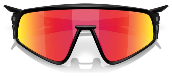 OAKLEY paire de lunettes Latch Panel Matte Black w/Prizm Ruby