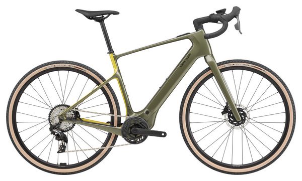 Vélo de Gravel Électrique Cannondale Synapse Neo Allroad 1 Sram Force AXS XPLR 12V 400Wh 700 mm Vert 2024