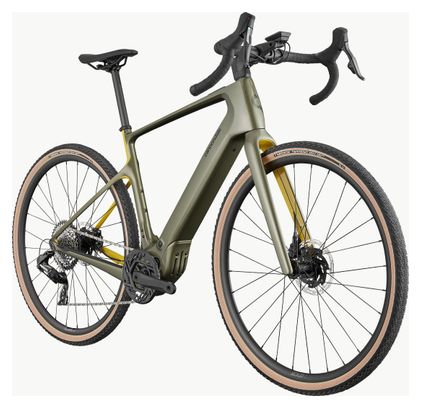 Vélo de Gravel Électrique Cannondale Synapse Neo Allroad 1 Sram Force AXS XPLR 12V 400Wh 700 mm Vert 2024