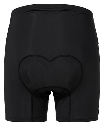 Pantaloncini Vaude T-Pad da uomo con pelle neri