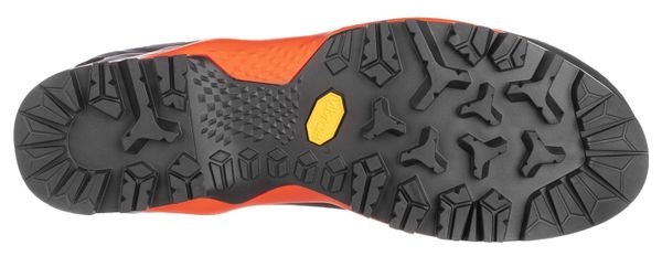 Zapatos de senderismo Salewa Mtn Trainer Mid GTX gris / naranja