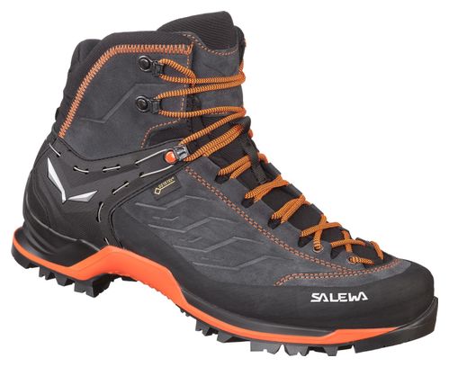 Salewa Mtn Trainer Mid GTX Hiking Shoes Grey /Orange