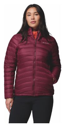 Chaqueta con capucha Columbia Corelite Violet, mujer