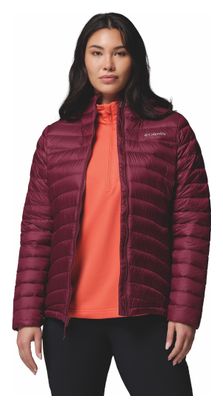 Chaqueta con capucha Columbia Corelite Violet, mujer