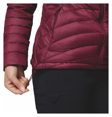 Chaqueta con capucha Columbia Corelite Violet, mujer