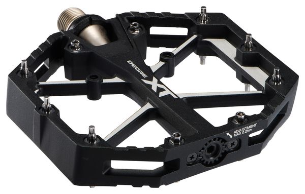 Pedales planos Shimano Deore XT PD-M8240, negros
