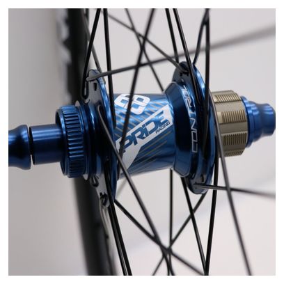 Paire de Roues Carbone Expert Pride Gravity Control Bleu