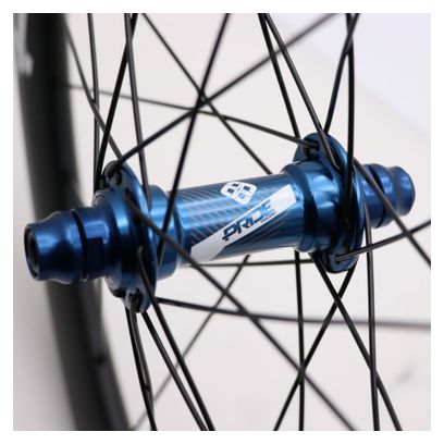 Paire de Roues Carbone Expert Pride Gravity Control Bleu