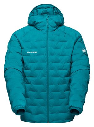 Doudoune Mammut Sender En Capucha Azul Homme