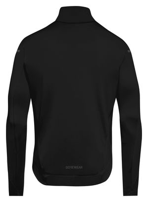 Giacca termica ibrida da running Gore Wear Concurve Nero per uomo