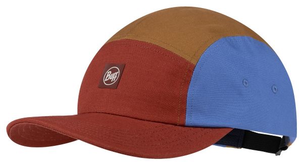 Buff 5-Panel Venture Cap - Red/Blue