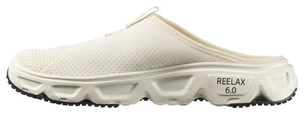 Salomon Reelax Slide 6.0 Recovery Shoes, White, Men's
