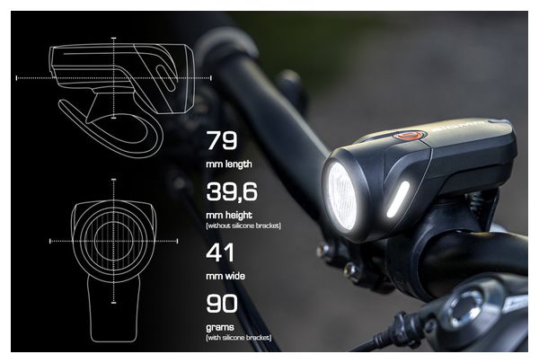 Sigma Aura 35 USB Front / Nugget II Rear Lighting