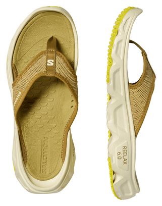 Chaussures de Récupération Salomon Reelax Break 6.0 Kaki Homme
