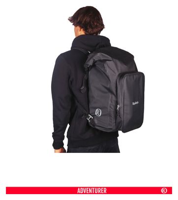 Rodeo Packs Adventurer Noir - sacoche 100% étanche convertible