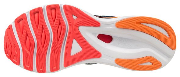 Chaussures de Running Mizuno Wave Sky 6 Gris Rouge