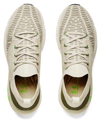 Chaussures de Running Under Armour Hovr Phantom 2 Intelliknit Beige Homme