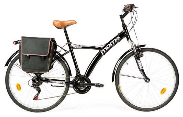 VTC Moma Bikes Hybrid 26'' Shimano 18V Noir