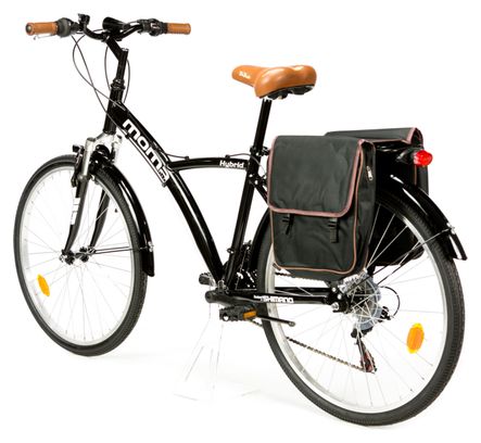 VTC Moma Bikes Hybrid 26 Shimano 18V Noir Alltricks