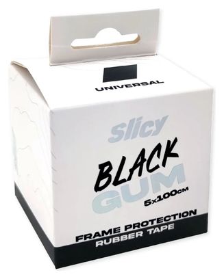 Film de Protection de Cadre en Caoutchouc Slicy Black Gum 5x100 cm