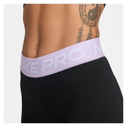 Nike Pro Shorts 8 cm Black White Women's