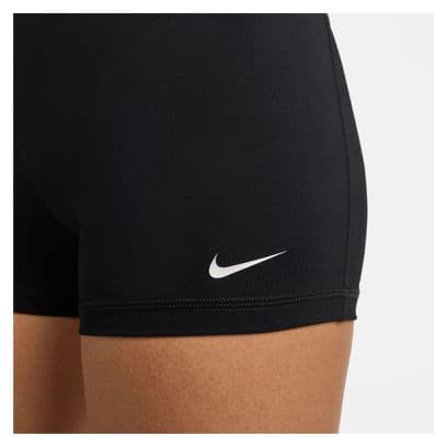 Pantalón Corto Nike Pro 8cm Negro Blanco Mujer