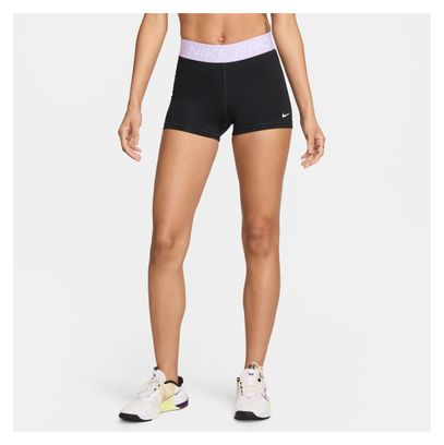 Nike Pro 8 cm Shorts Schwarz Weiß Damen