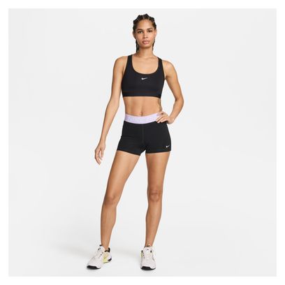 Nike Pro Shorts 8 cm Black White Women's