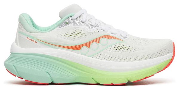 Saucony Guide 19 hardloopschoenen, wit/meerkleurig, dames