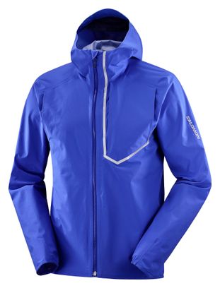 Salomon Bonatti Trail Waterproof Jacket Blauw