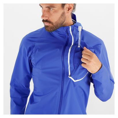 Salomon Bonatti Trail Waterproof Jacket Blue