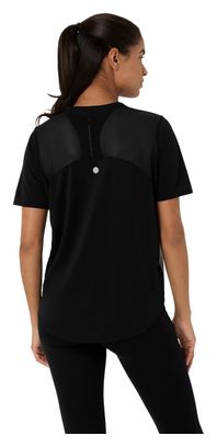 Maglia a maniche corte Asics Road Fade Nero/Bianco Donna