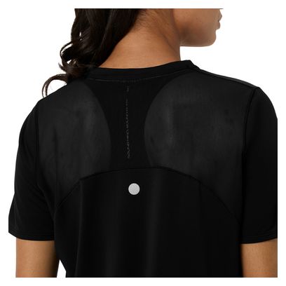 Maglia a maniche corte Asics Road Fade Nero/Bianco Donna