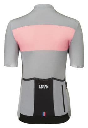 LeBram Eze Womens Short Sleeve Jersey Grijs Roze